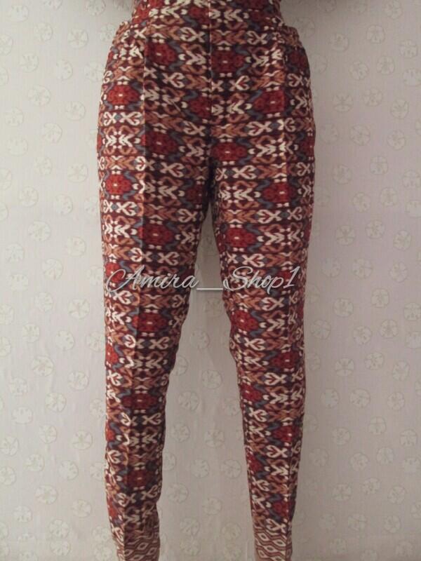 WTS Dijual Celana Panjang Tribal Pants, Songket Pants, Ethnic Pants, Rok Queena skirt