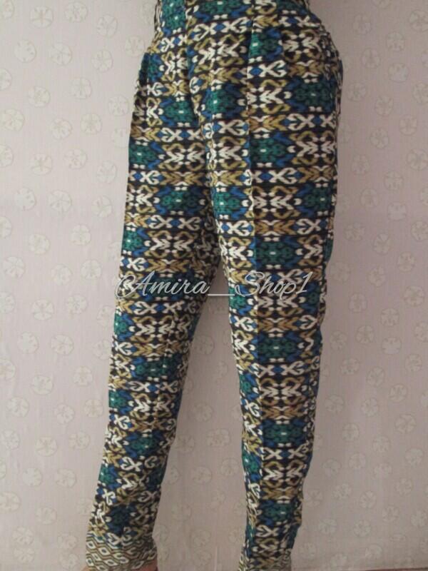 WTS Dijual Celana Panjang Tribal Pants, Songket Pants, Ethnic Pants, Rok Queena skirt