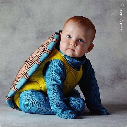 Saat Bayi Menyamar Menjadi Hewan Lucu