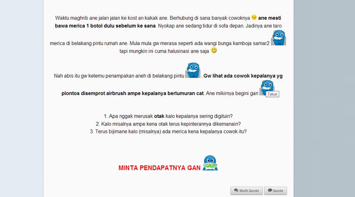 Hentikan Thread2 Biadab Ini..!!