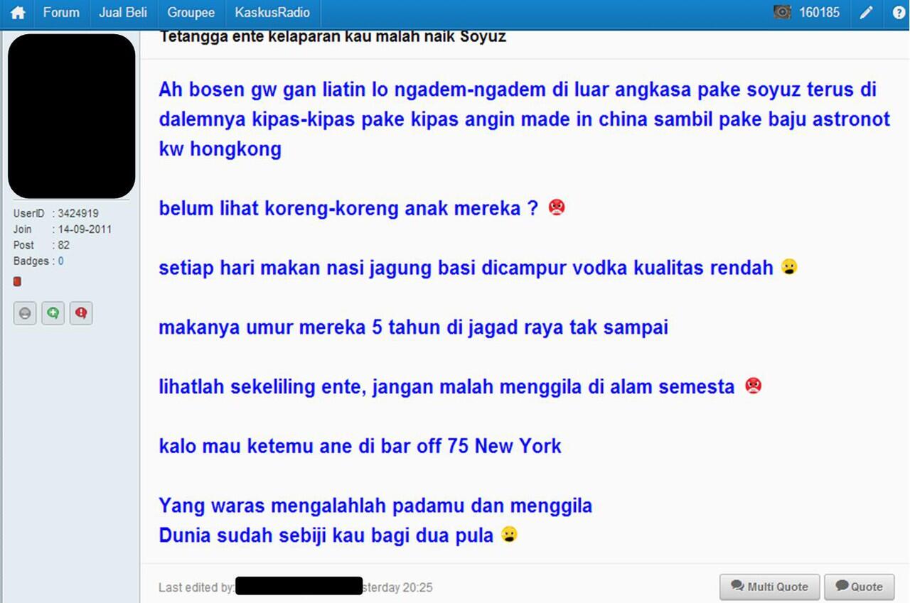Hentikan Thread2 Biadab Ini..!!