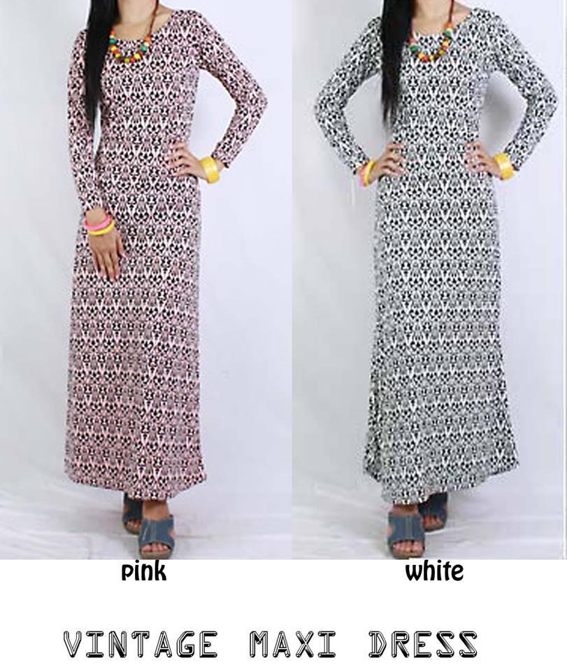 Vintage Maxi Dress