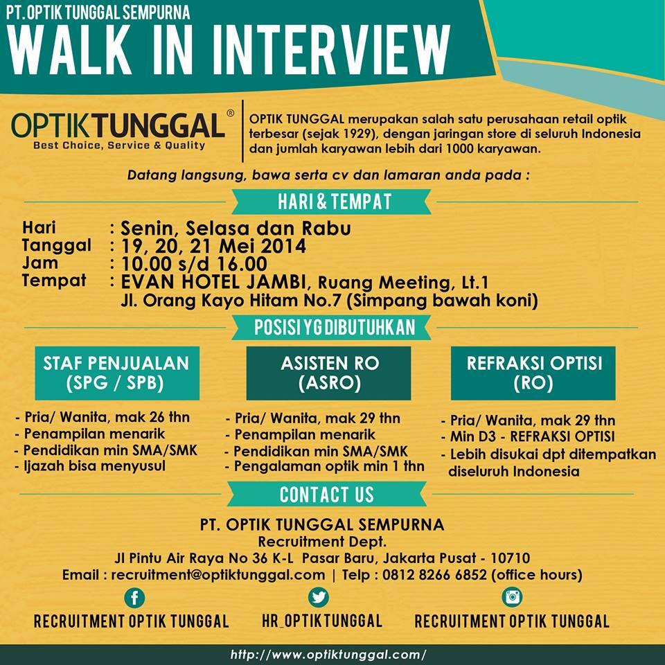 Lowongan kerja Jambi Sekitar - Page 10  KASKUS