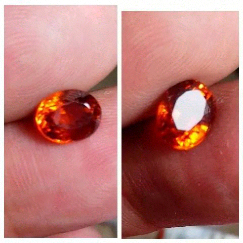 Natural Orange Garnet