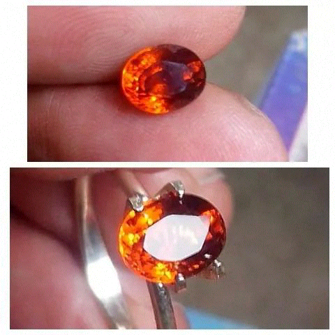 Natural Orange Garnet