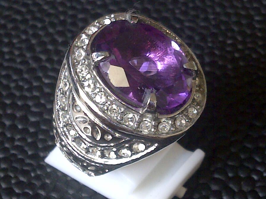 BATU CINCIN AMETHYS (KECUBUNG BRAZIL) RING 22