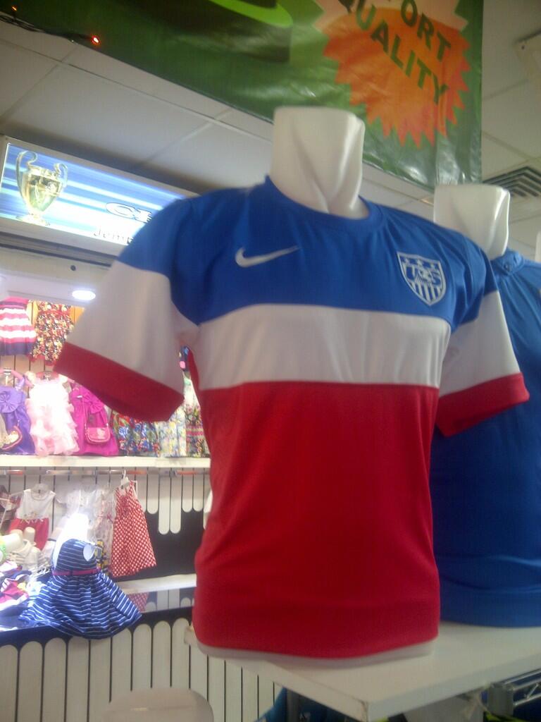jersey amerika home and away for world cup 2014