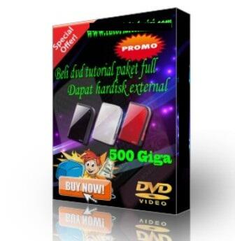 Jual DVD Tutorial paket Full