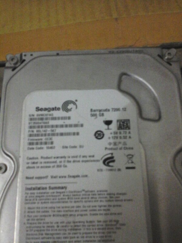 harddisk pc/komputer seagate 500gb 7200rpm masuk gan...