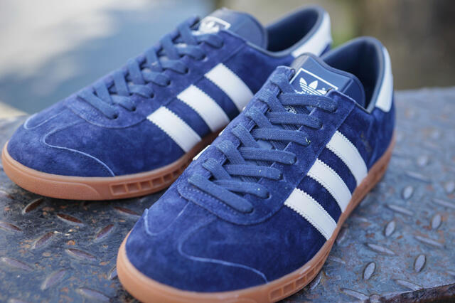 adidas hamburg navy gum