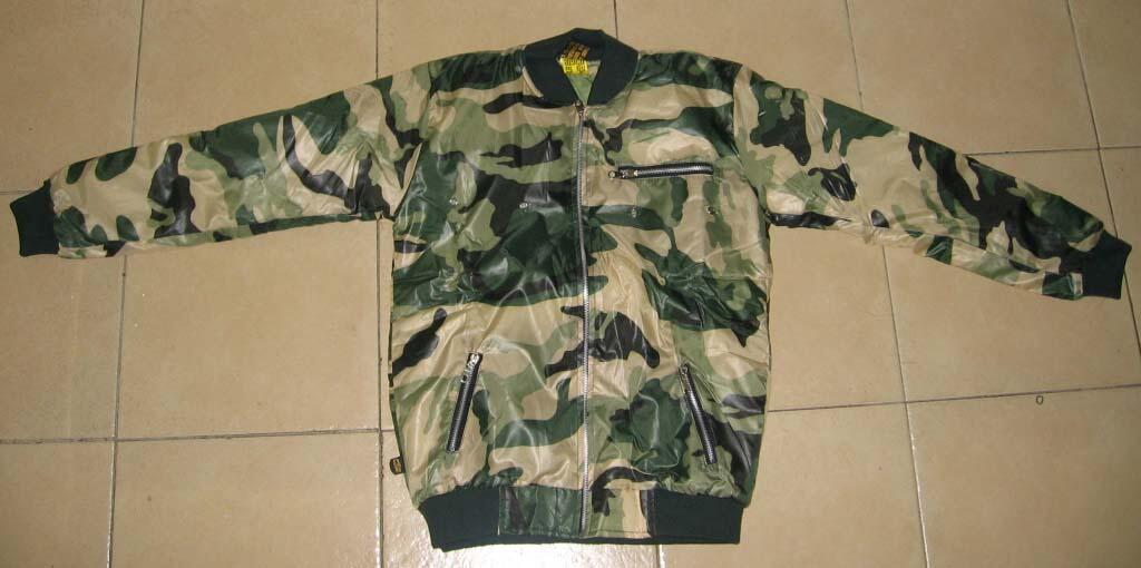 Terjual Jaket  parasut  Army Camo Loreng KASKUS