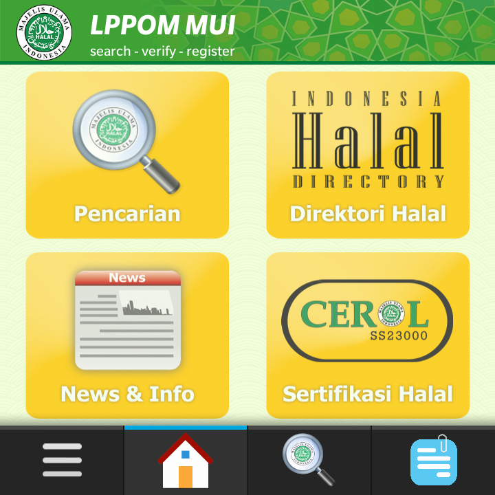 Akses Info Halal via Blackberry Apps