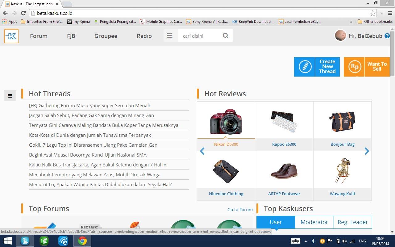 WOW Kaskus punya Tampilan Baru!!!