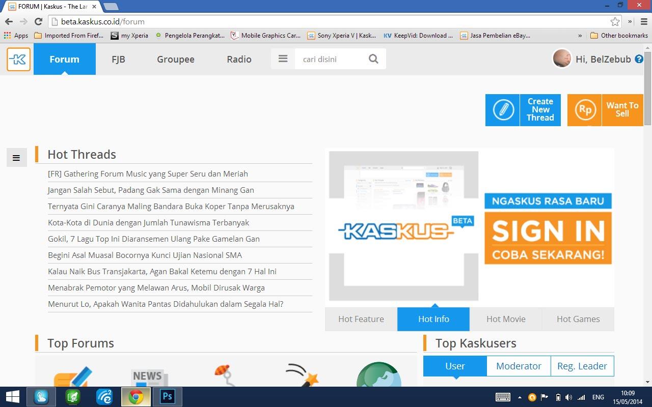 WOW Kaskus punya Tampilan Baru!!!