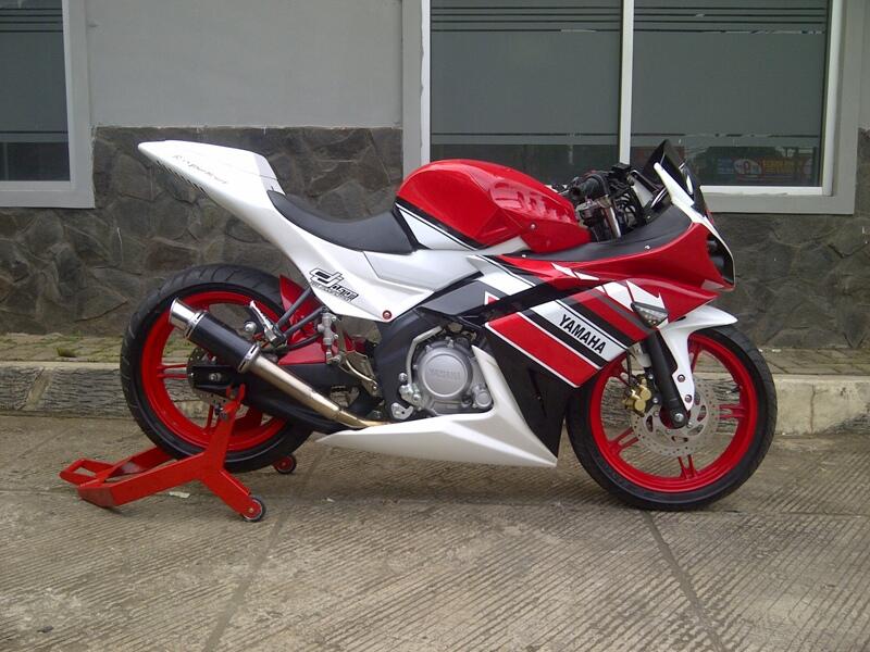  Modifikasi  Vixion New Full  Body Contoh Dot