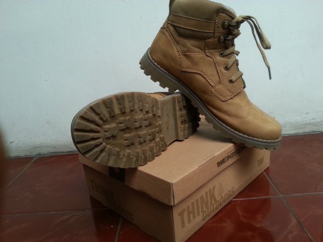 WTS Sepatu Gunung/Outdoor/Hiking/Trekking WEINBRENNER Size 44 Mamper