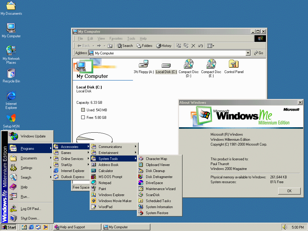 Sejarah Tampilan Microsoft Windows (Windows 1.0 - Windows 8)