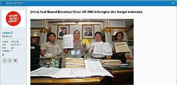 &#91;Pendapat Amatir&#93; Win-win Solution Atasi Problematika UN