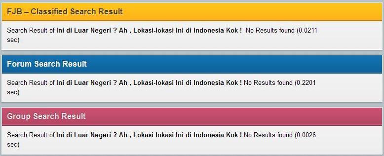 Ini di Luar Negeri ? Ah , Lokasi-lokasi Ini di Indonesia Kok !