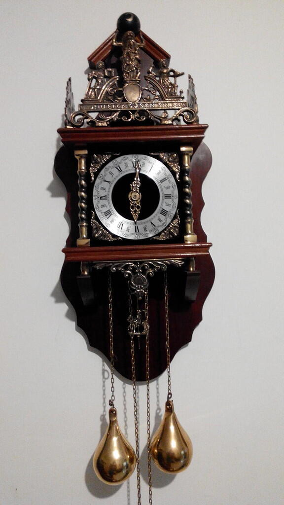 Jual Jam Alpukat NU ELCK Clock From Germany Mulus Ukuran Sedang READY 2 STOK
