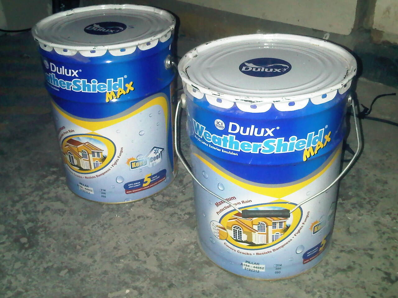 Terjual Cat Dulux Weathershield Max 20 Liter | KASKUS