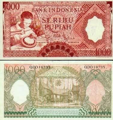 Perubahan Uang Seribu Rupiah Dari Awal Hingga Sekarang