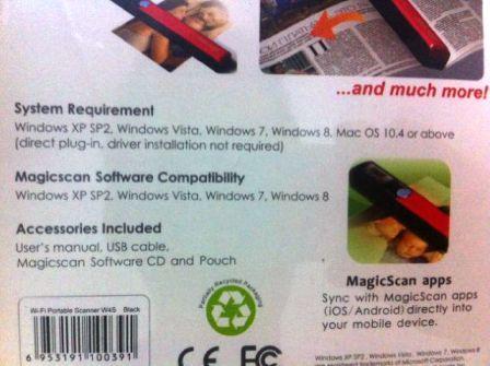 Scanner Portable Magicscan WIFI + Bonus (khusus COD)
