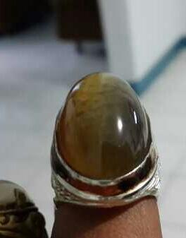 BATU CINCIN BORONGAN - PANDAN NANAS SNOW WHITE KELADEN AKIK GAMBAR MURAH AJA