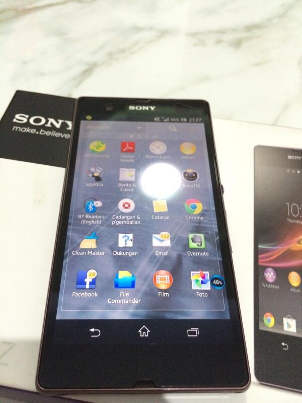Sony Xperia Z Lte C6603 Purple ngelimis ex cewe