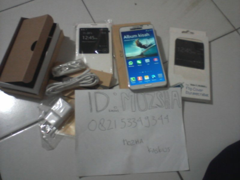 Jual rugi Note 3 Replika / supercopy MT6582 masih fresh