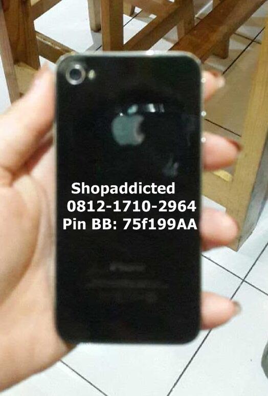 WTS Iphone 4g black/hitam 32GB mulus, lengkap!!!
