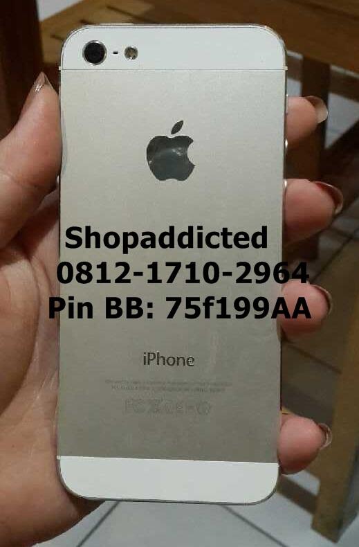 WTS Iphone 5 Putih 16 GB mulus, mint, like new !!!