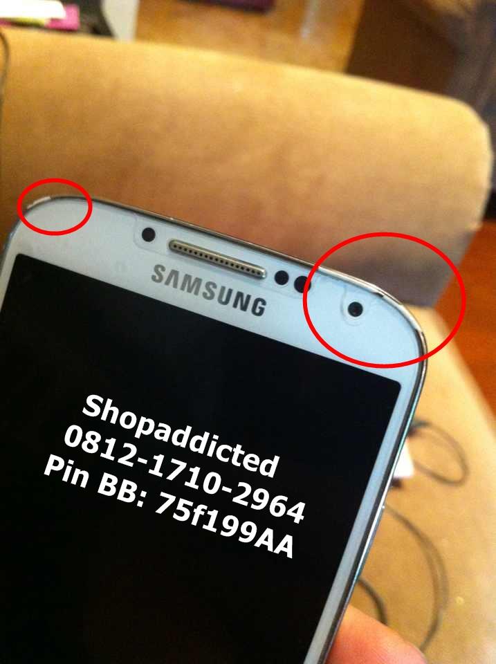 WTS Samsung Galaxy S4 PUTIH/WHITE kondisi 95% pakai baru 7bulan (free mmc 12GB!)