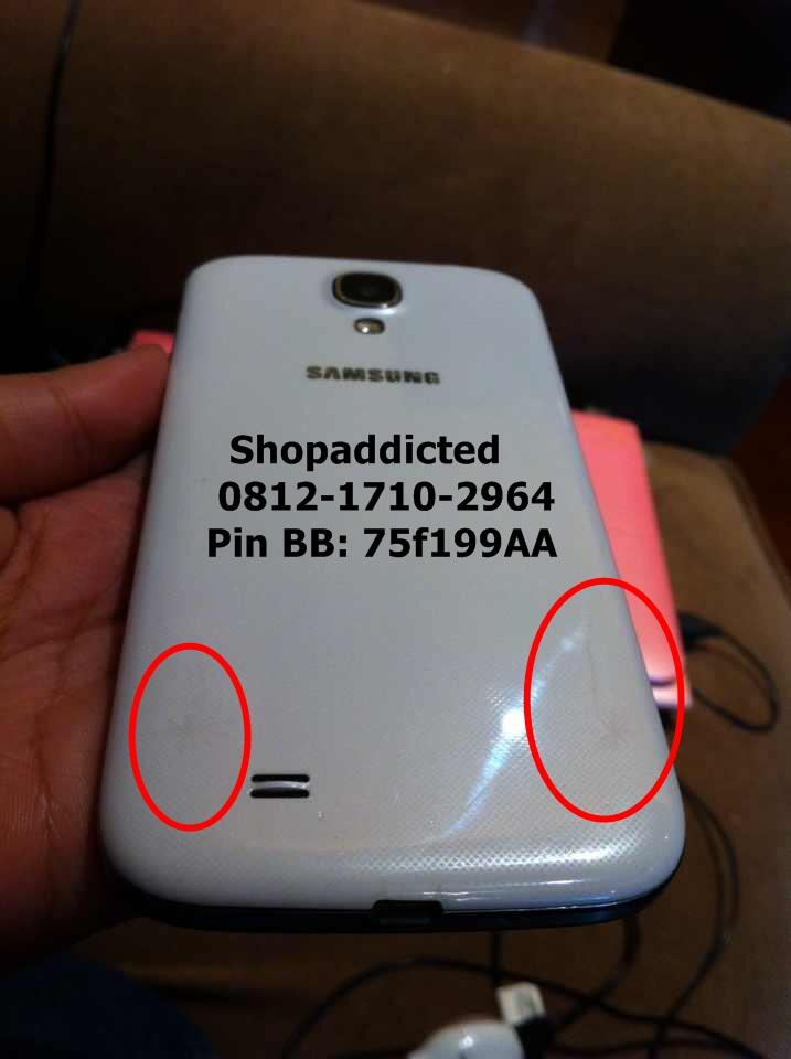 WTS Samsung Galaxy S4 PUTIH/WHITE kondisi 95% pakai baru 7bulan (free mmc 12GB!)