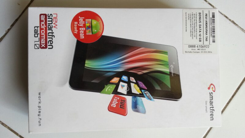tablet smartfren 7" (solo)