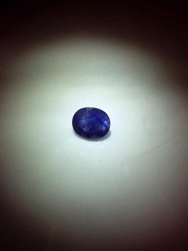 Jual Batu Loose Stone Natural Blue Sapphire Corondum