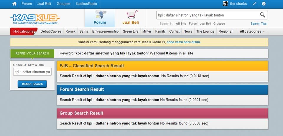 KPI : Daftar Sinetron Yang Tak Layak Tonton