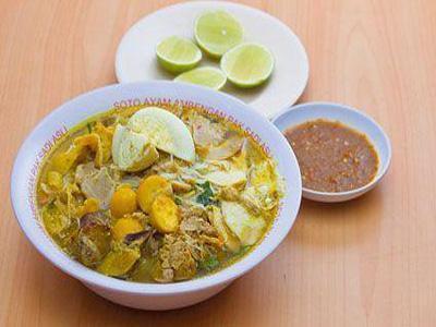 Soto jadi juara makanan kaki lima