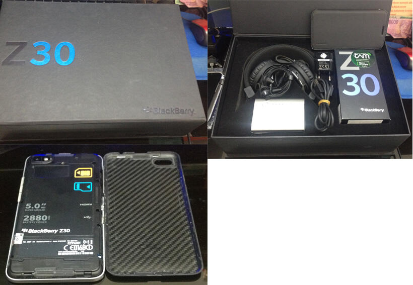 Blackberry Z30 Garansi Tam Full Package, Mint Condition Harga Kaskus gan
