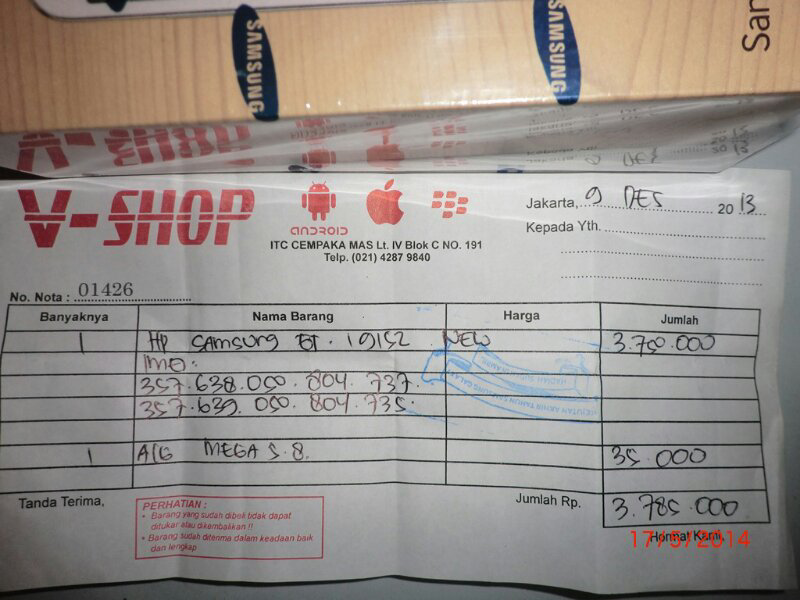 JUAL SAMSUNG GALAXY MEGA 5.8 WHITE MULUS