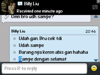 OFFICIAL TESTIMONIAL BY ISFAN FAJAR