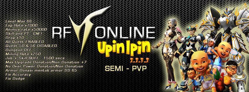 »RF Upinipin 2232 Semi¤PVP« ΩUP PALING LAMA TANGGAL 20 MEI !Ω