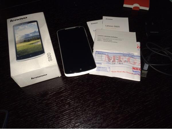 Lenovo s920 fullset like new, murmer gan