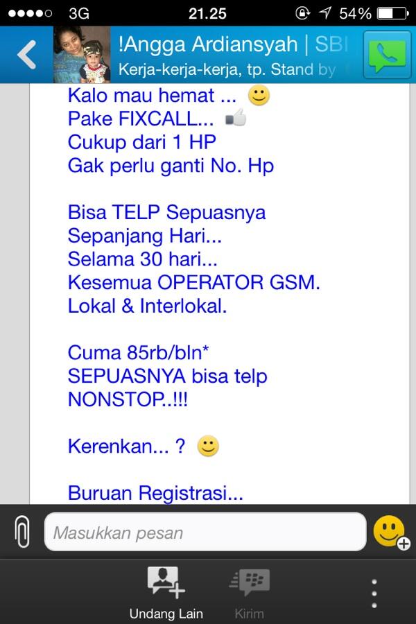 CARA BERKOMUNIKASI TERBARU DAN PERTAMA DI INDONESIA MEMAKAI LAYANAN FIXCALL