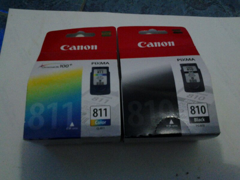 Catrid canon 810 dan 811 New original