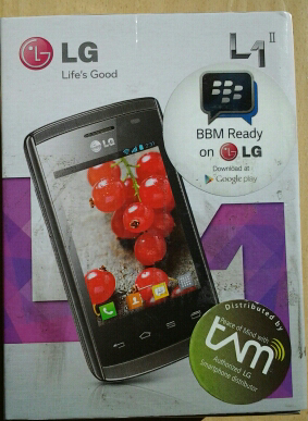 LG L1 II E410 BNIB MURAAH | MALANG - SURABAYA