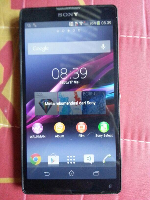 SONY XPERIA ZL Black berbonus murah aja