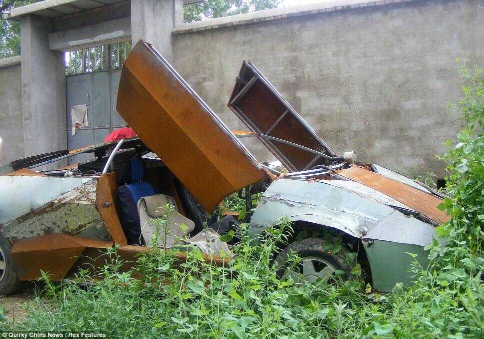 Kreativitas Petani Di China (Supercar Dari Barang Rongsokan)
