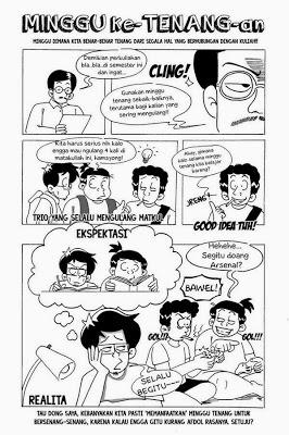 Minggu Tenang Sebelum UAS ala Mahasiswa/Pelajar