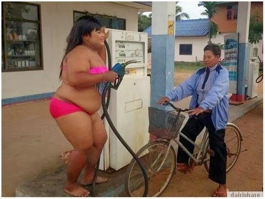 GImana tanggapan agan kalo nemu SPBU yang ginian